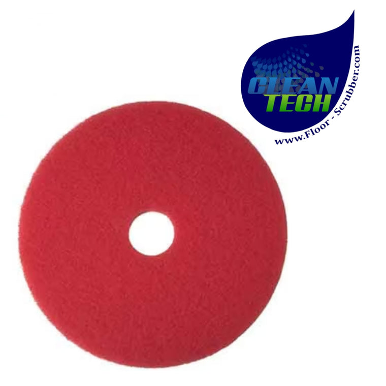Tennant 1243341 4034071 Pad, Buff, 13.0d, Red [1pick=1ctn]