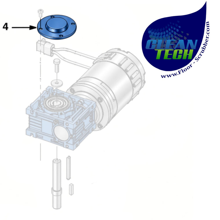 Tennant 1017553 4035475 Cap, Motor