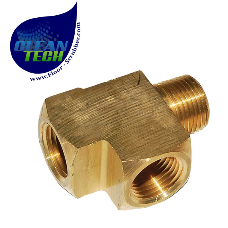 Tennant 26426 4035689 Fitting, Brs, Tee, Pf02/pf02/pm02, Run