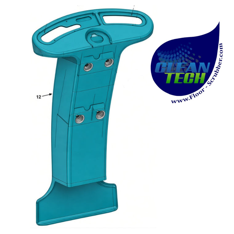 Tennant 1015415 4038296 Column, Steering, W/label [t7] (teal)