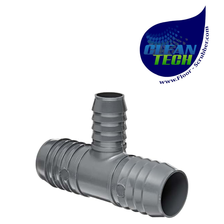 Tennant 1015486 4038303 Fitting, Plstc, Tee, Bm08/bm10/bm10, Br
