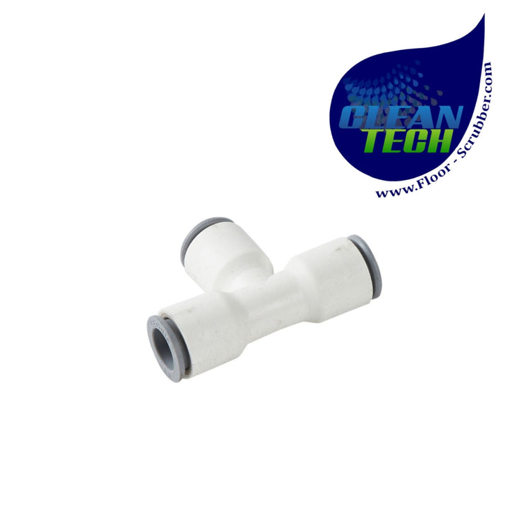 Tennant 1212573 4039467 Fitting, Plstc, Tee, Qf06/qf06/qf06