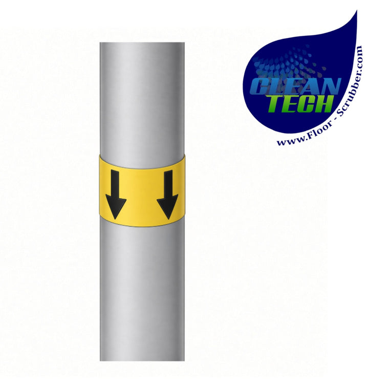 Tennant 1049637 4040431 Label, Direction [ec-h2o]