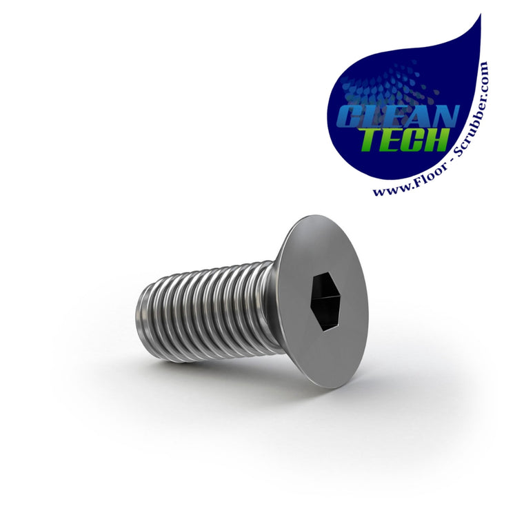 Tennant 222463 4040584 Screw, Flt, M8 X 1.25 X 20, Blk