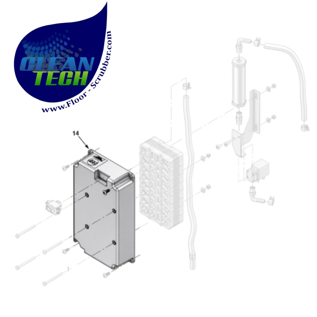 Tennant 1051519 4040777 Housing, Upper, Module, High Flow