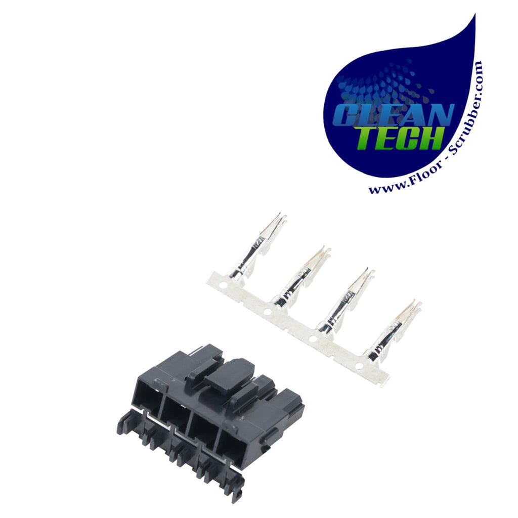Tennant 1051629 4040791 Connector, Fem, 4 Cav [molex]