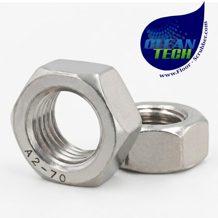 Tennant 07787 4041601 Nut, Hex, Std, M10 X 1.5, Ss