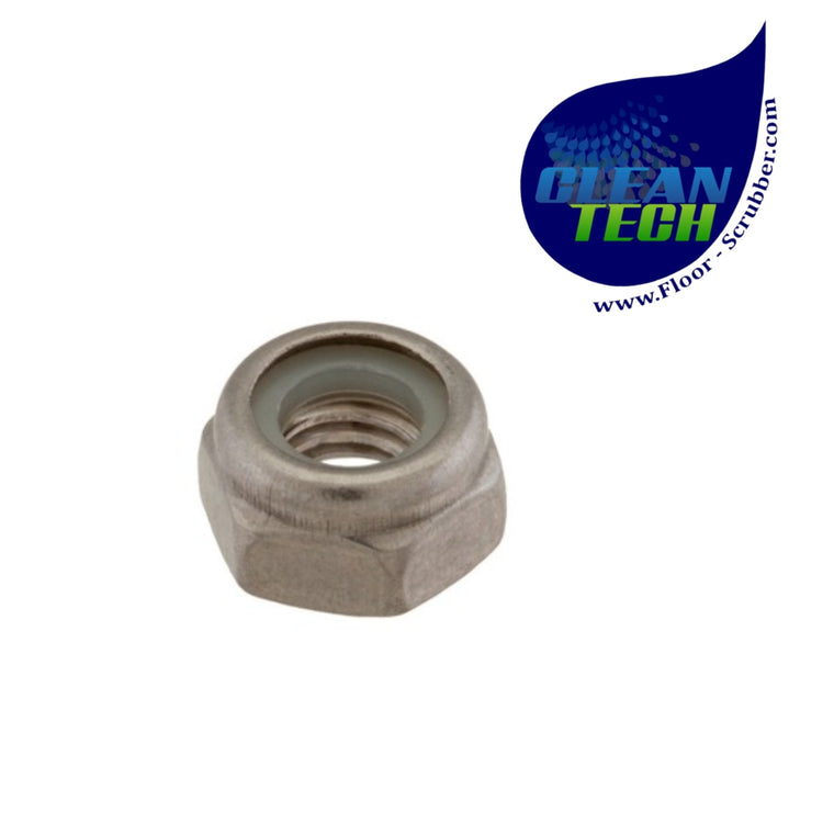 Tennant 08712 4041928 Nut, Hex, Lock, M6 X 1.0, Ss, Nl