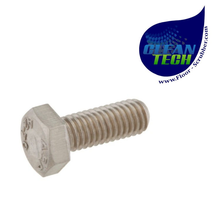 Tennant 08716 4041931 Screw, Hex, M6 X 1.0 X 20, Ss