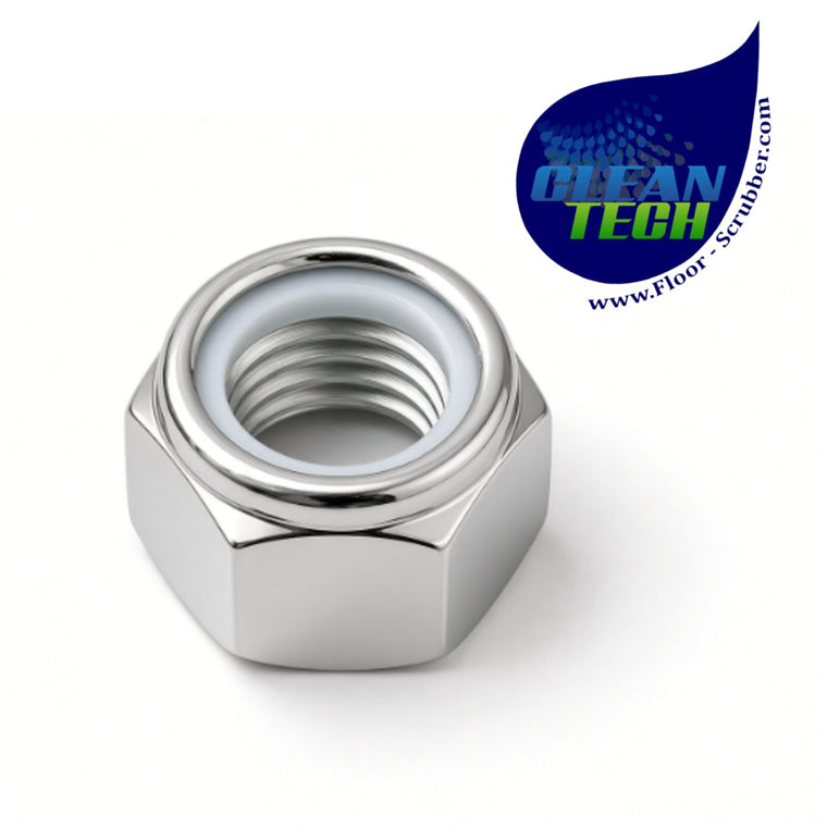 Tennant 09739 4041991 Nut, Hex, Lock, M5 X 0.80, Nl, Ss