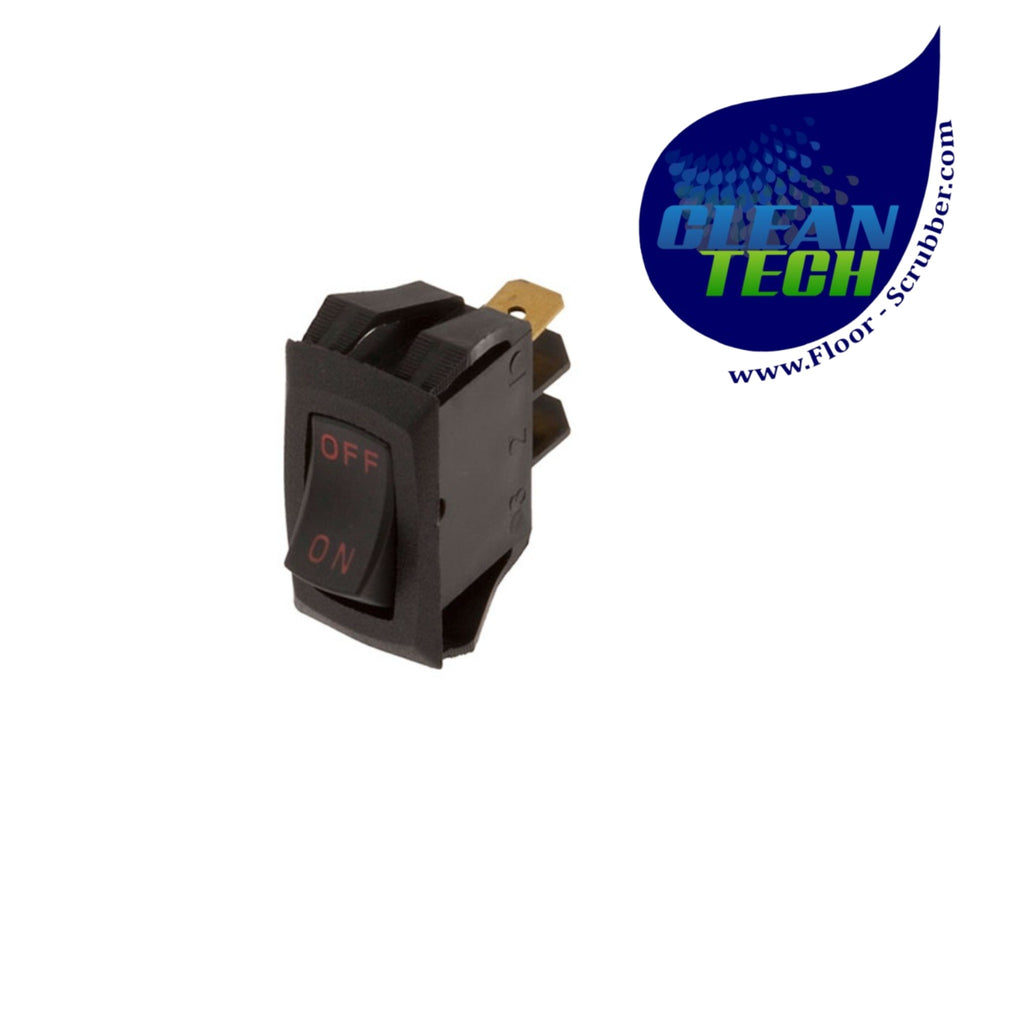 Tennant 130717 4043347 Switch, Rocker, 250vac 15a Spst On/off