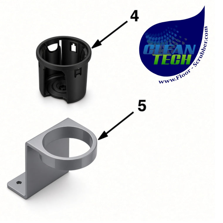 Tennant 1038062 4043591 Holder Kit, Cup, Assy [t7]