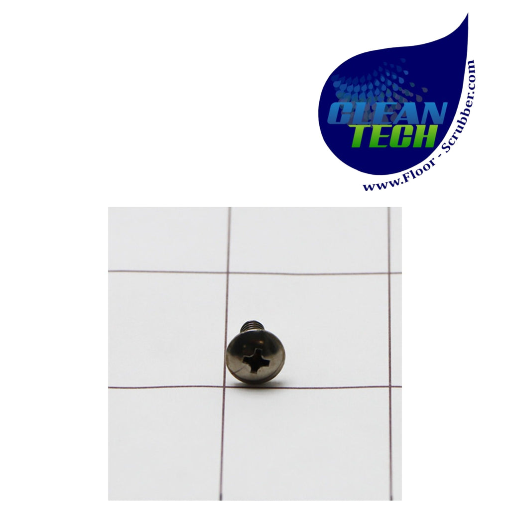 Tennant 140801 4044122 Screw, Trs, Phl, 08-32 X 0.38, Ss