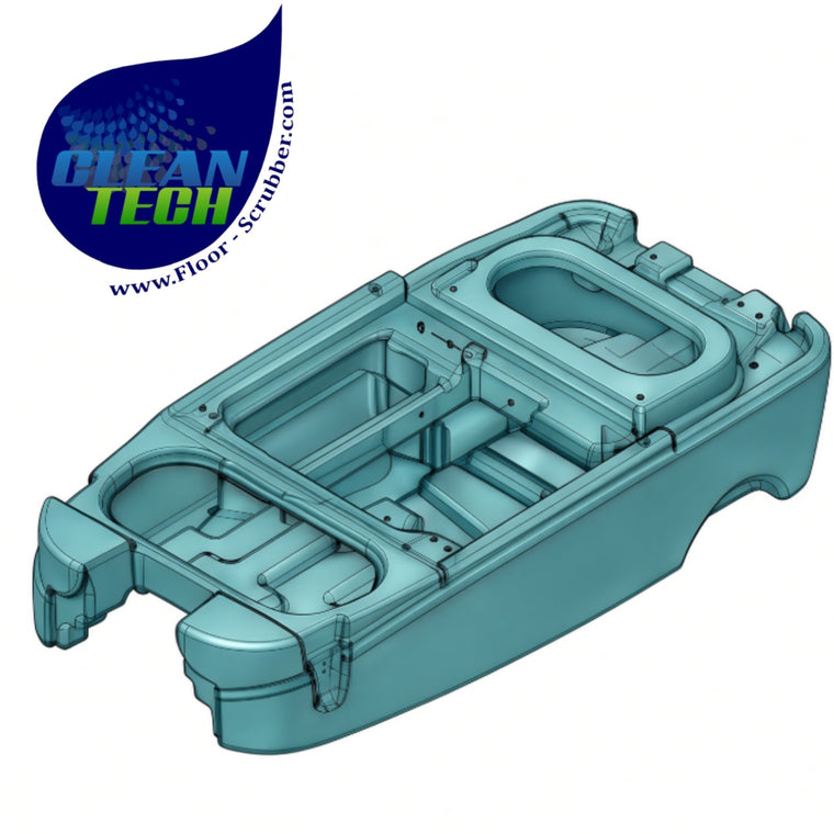 Tennant 1034271 4045222 Tank, Soltn, W/ Label [t7]