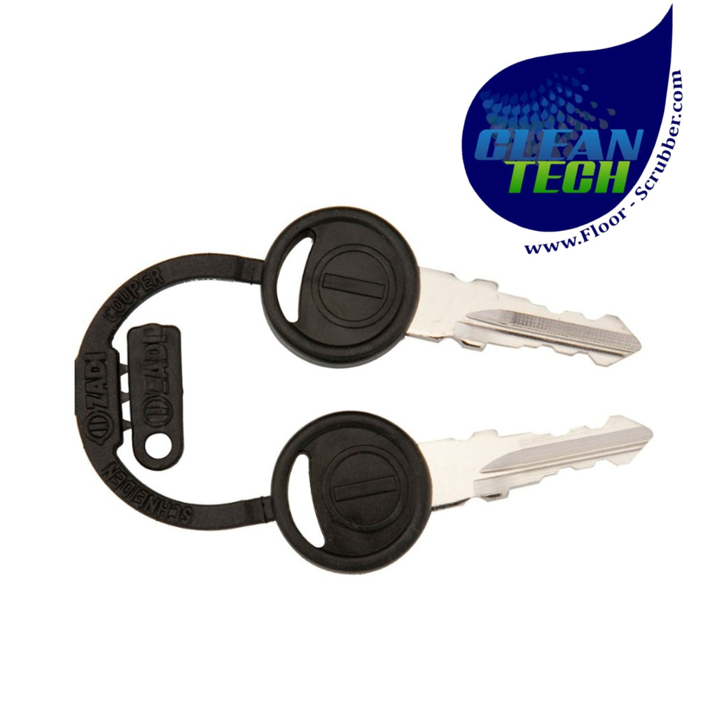 Tennant 1017696 4129073 Key Set, Replmt [f/ Keyswitch 1011402]