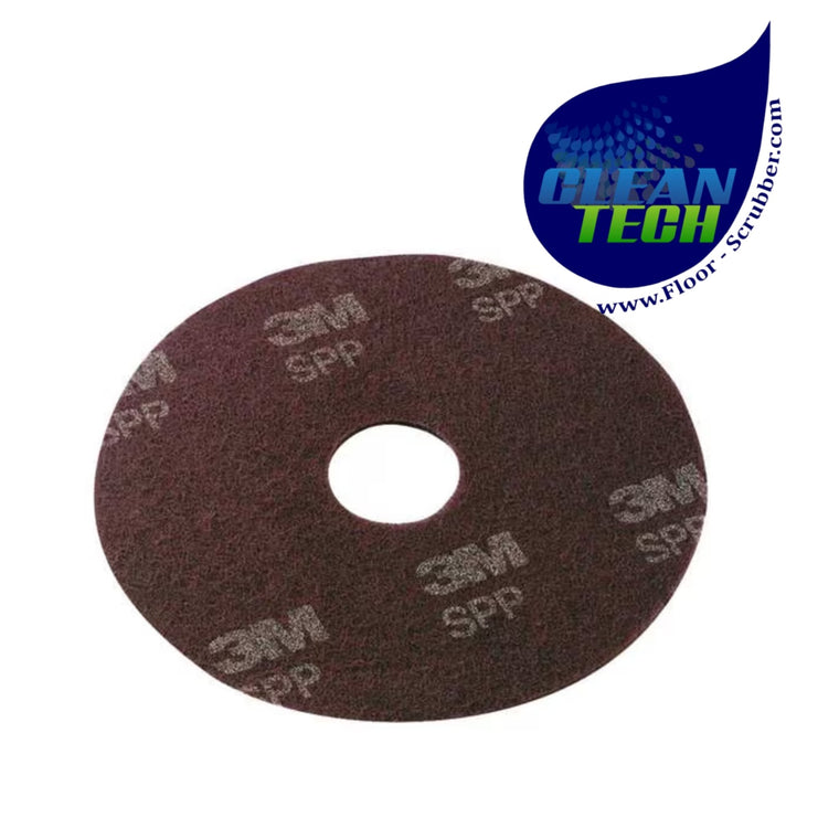 Tennant 1243668 4216989 Pad, Surf Prep, 16.0d Maroon[1pick=1ctn]