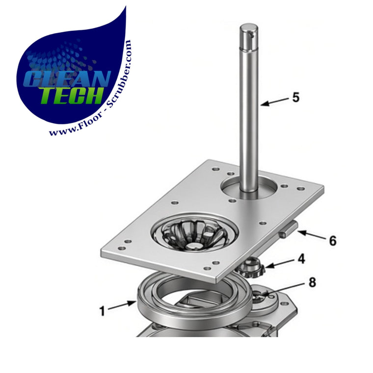 Tennant 1029229 8005498 Shaft, Steering