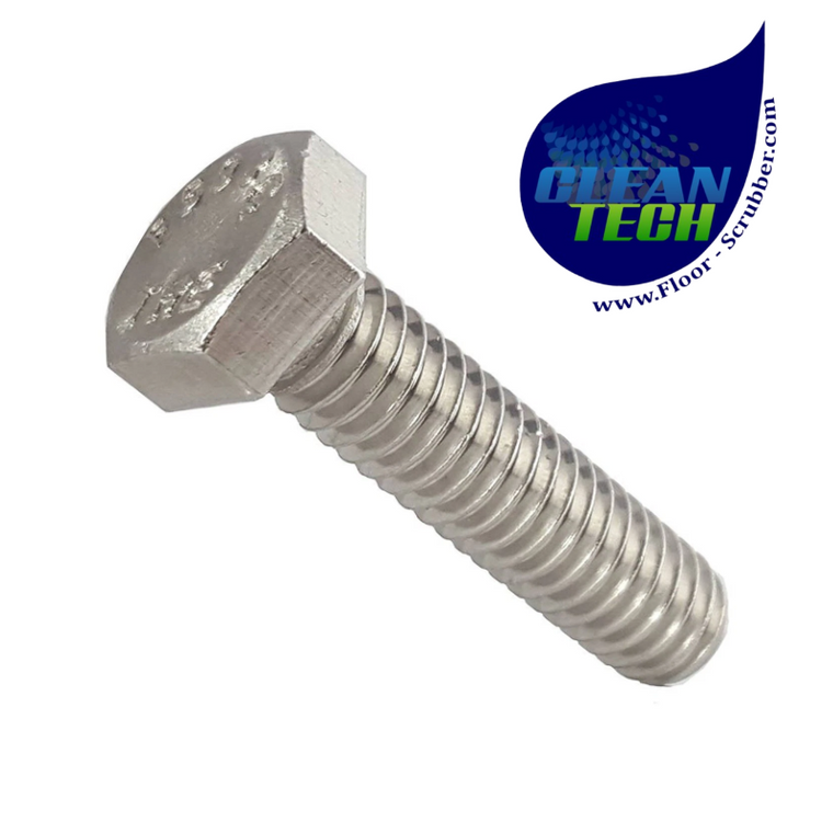 Tennant Nobles 09023 Screw, Hex, M8 X 1.25 X 35, Ss, Fl