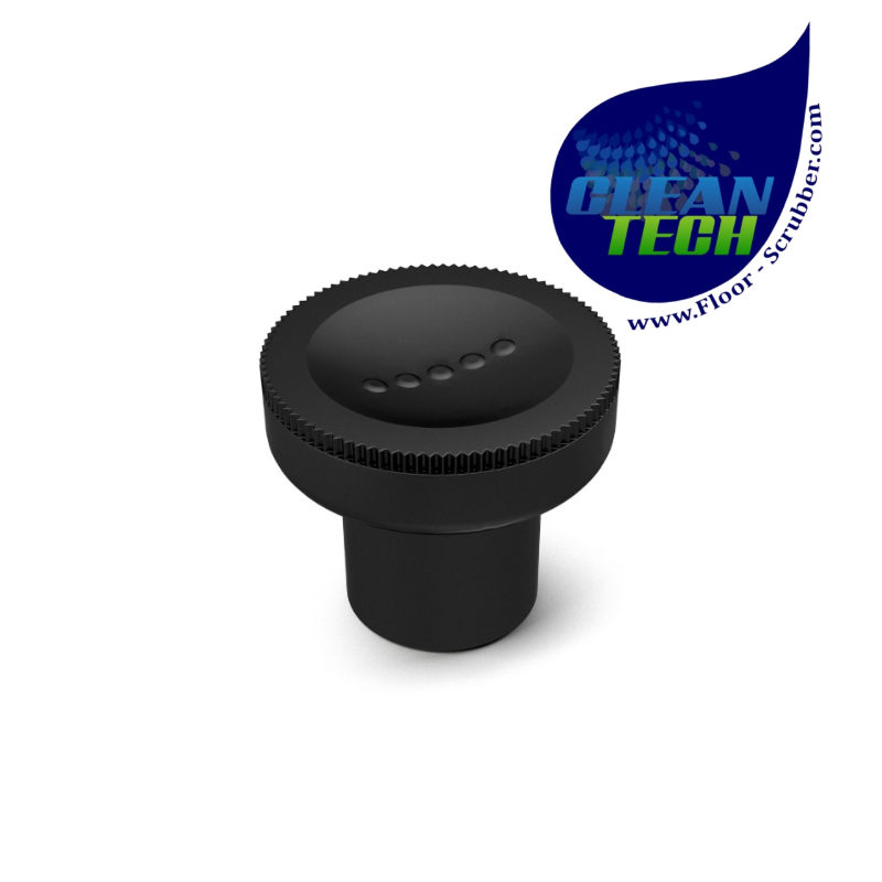 Tennant Nobles 1024179 Knob, Knurled, M10 Thread