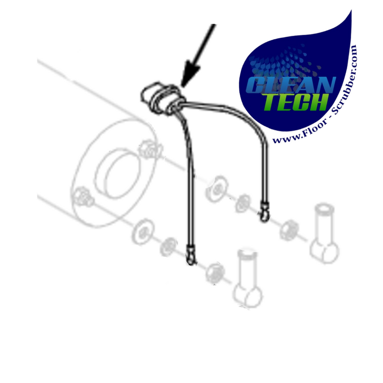 Tennant Nobles 606795  Harness Motor Cyl--Brush