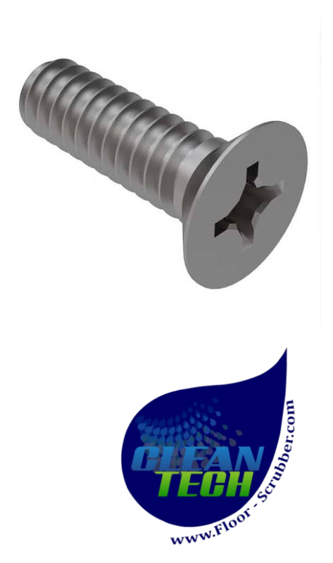 Advance 80407A Screw M5X25 SS Flat Head Phillips