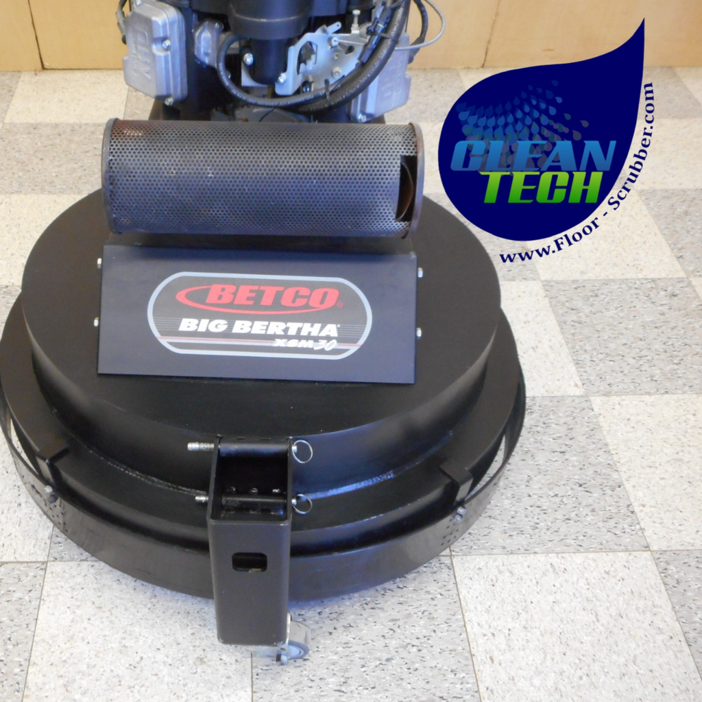 Betco Big Bertha XSM30 30" Propane Extreme Strip and Scrub Machine Floor Stripper 71 Hours