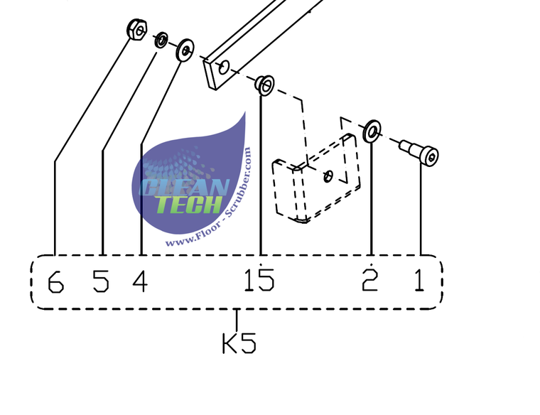 Clarke Viper VS10136 SCREW KIT 3