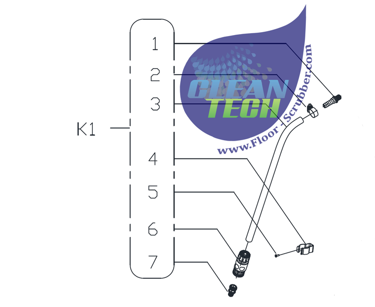 clarke VS13701 WATER LEVEL PIPE KIT
