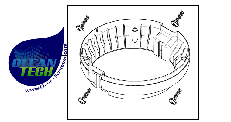 Clarke 147 1078 510 Adapter for Blue Comfort Pak 10 1471078510