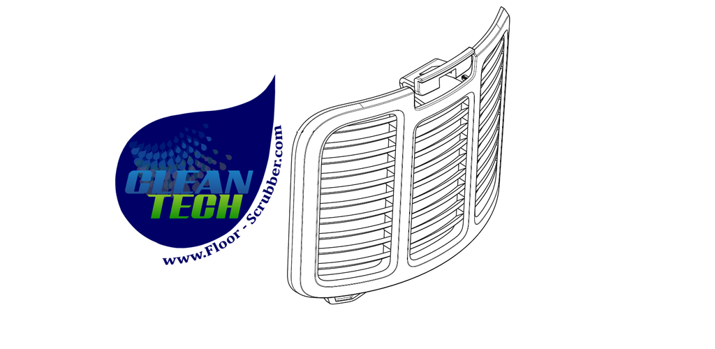 Clarke 147 1082 510 Grid Exhaust, Blue 1471082510