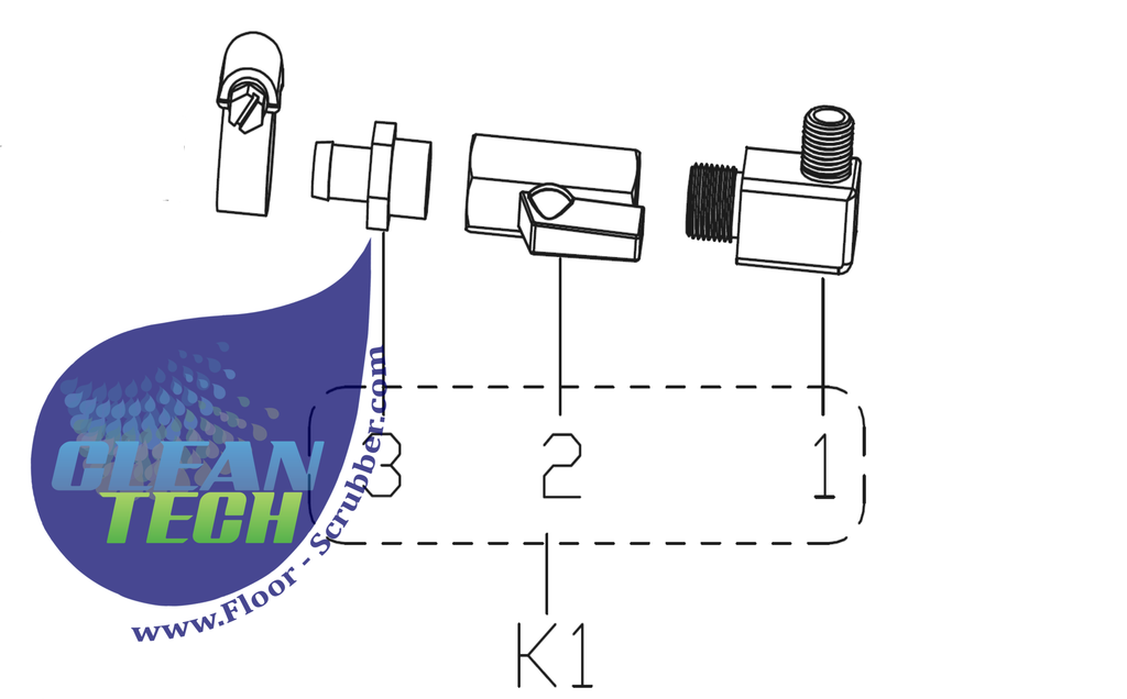 VF91064 BALL VALVE KIT clarke viper
