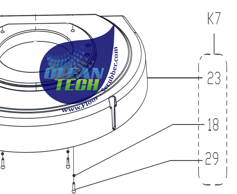 VS13713 clarke viper brush deck kit
