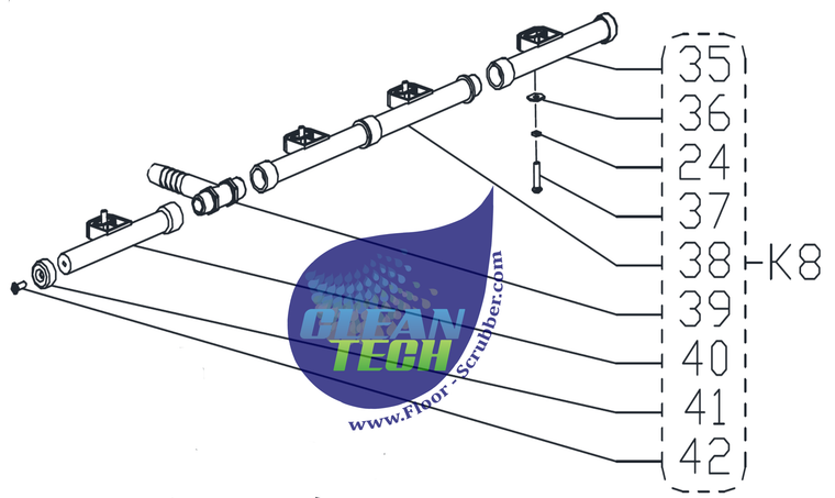 Clarke Viper
VS13771 OUTLET PIPE KIT