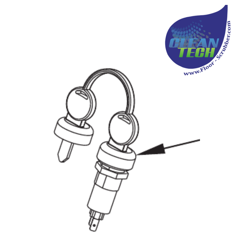 Advance 1462888000 Switch, Key With Water Proof Cup (S1)