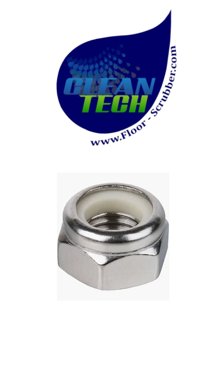 Advance 56002907 Nut-Hex Nyl Loc SS 6-32