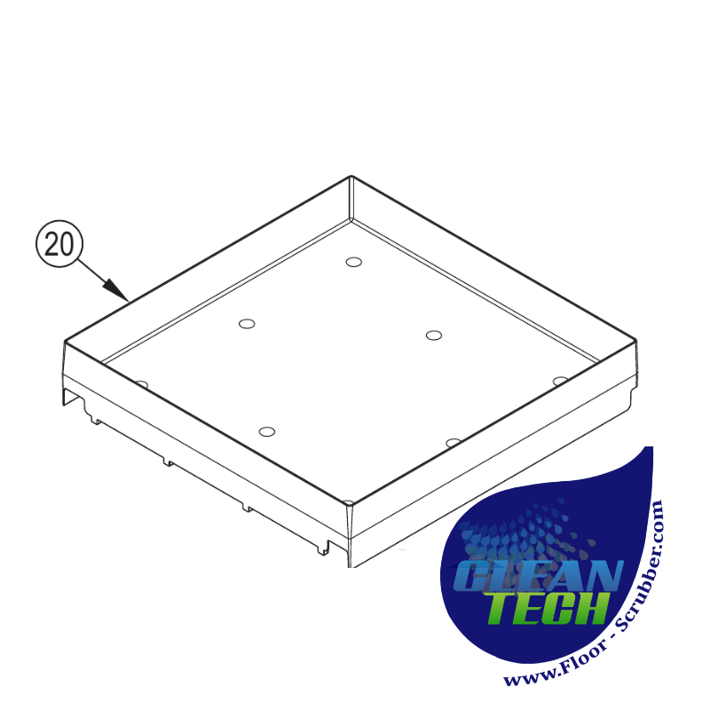 Advance 56104105 Battery Tray