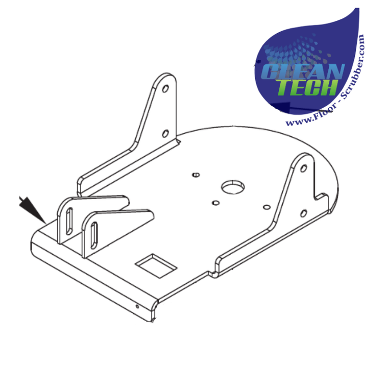 Advance 56104117 Deck Lift Plate Weldment