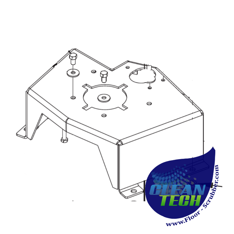 Advance 56104151 Spindle Mount Weldment