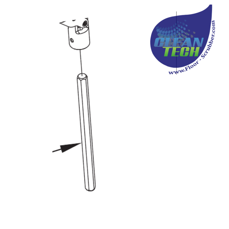 Advance 56104265 Shaft Hex