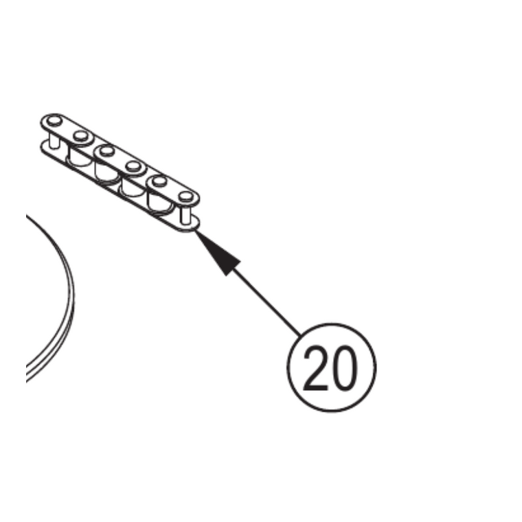 Advance 56104270 Chain-roller
