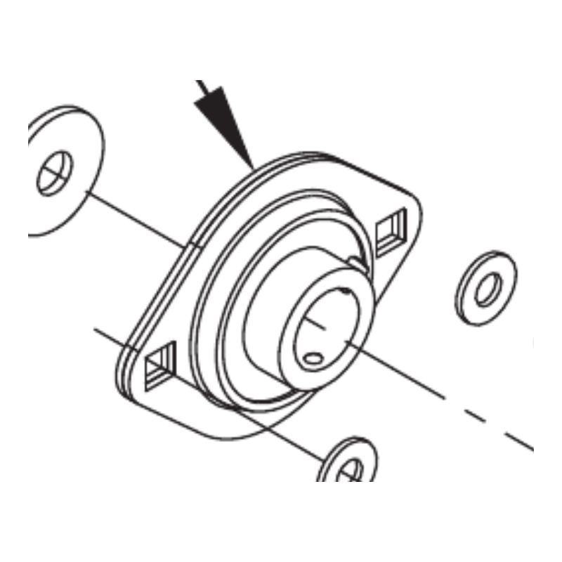 Advance 56104384 Front Wheel Bearings Kit