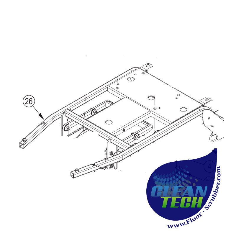 Advance 56104448 Chassis Weldment