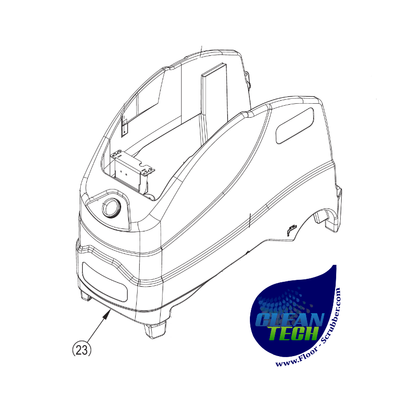 Clarke 56104490 Solution Tank-blue Service Kits SA40