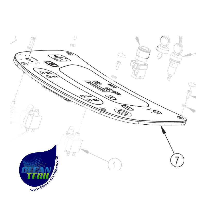 Clarke 56104499 Control Board Kit S40A