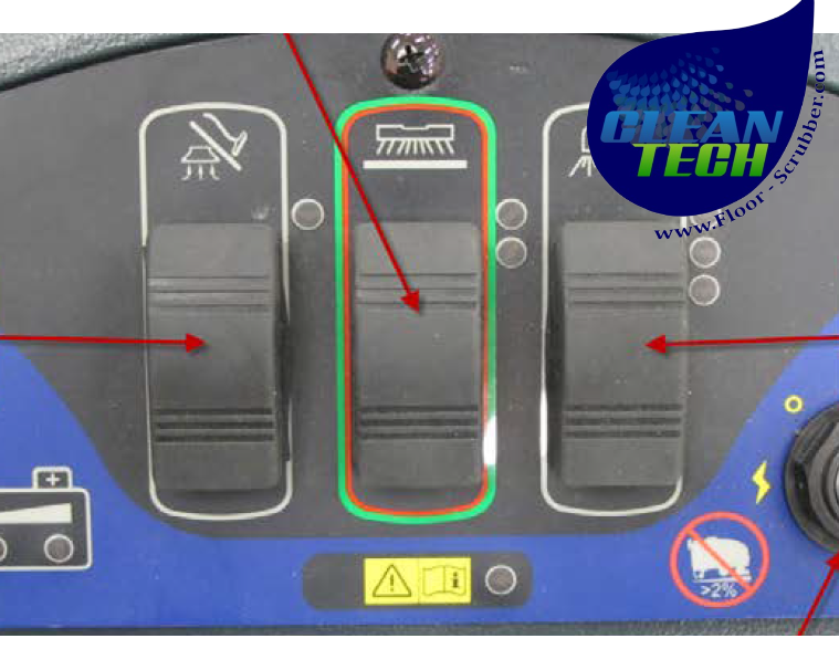 Advance 56112190 Switch-momentary Rocker (S7 / S8 / S9)
