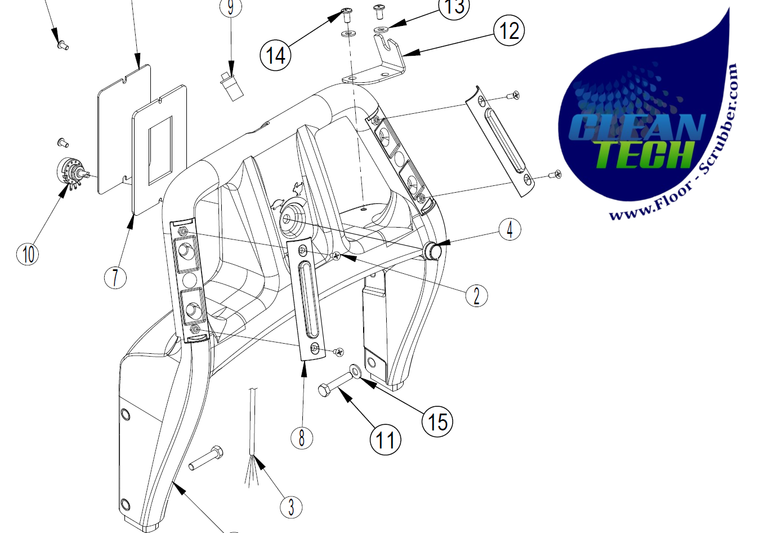 Advance 56383382 Handle Assy (1-10)