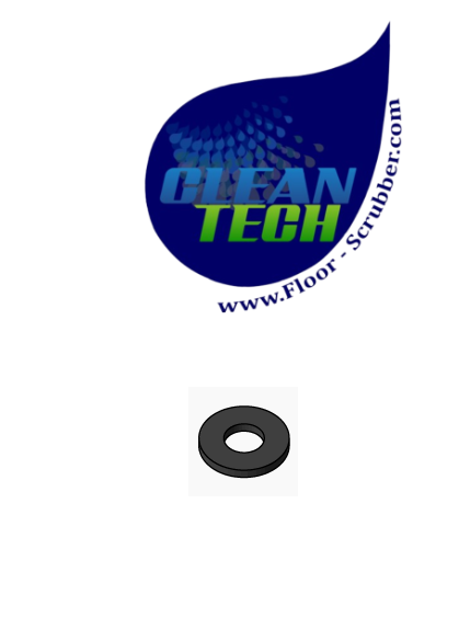 Advance 56384075 Washer-black Nylon-6/6