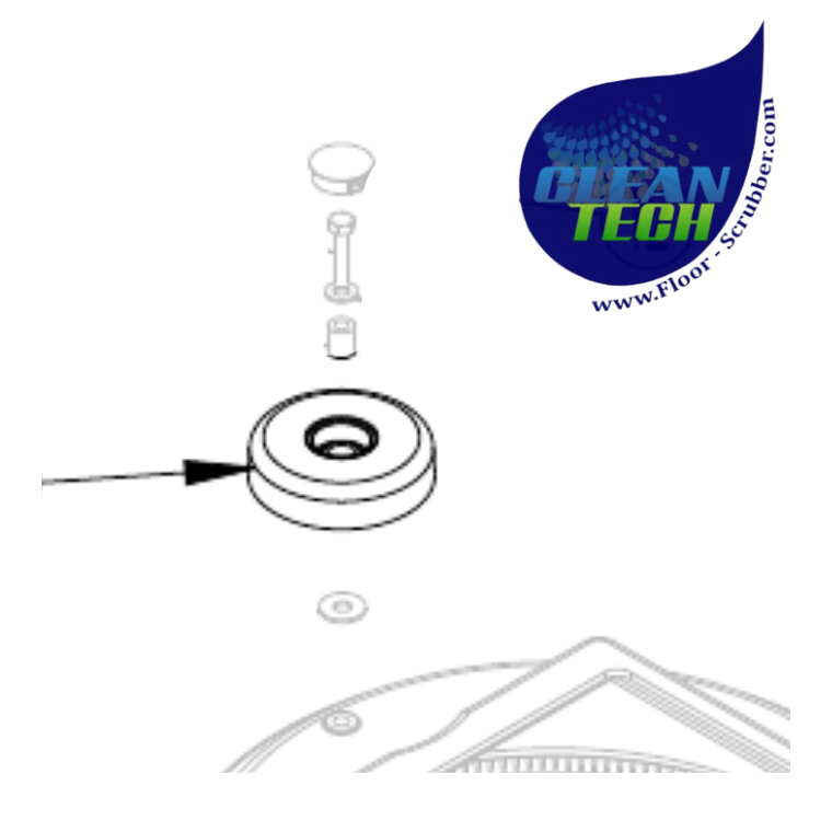 Advance 56601450 Wheel, 4.00 OD