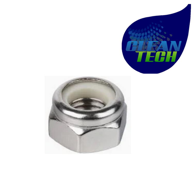 Advance 80199A Nut, M6 -1.00 Nylock S.s