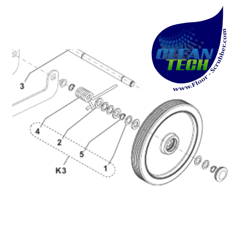 Advance 9100000566 Hardware Wheels Kit